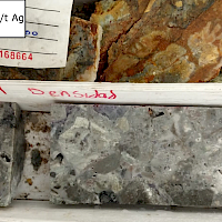 Figure 12. California vein core photo